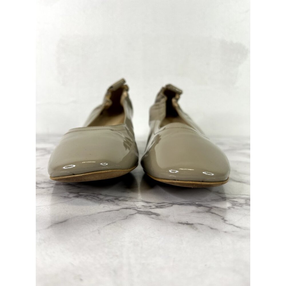 Everlane Women's Taupe The Italian Day Heel Patent Leather Sz 7.5 - Picture 4 of 10
